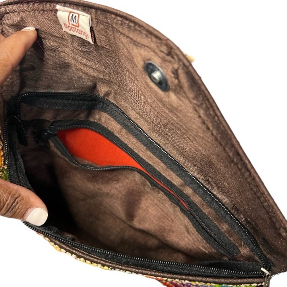 Women Banjara Clutch Bag In Rajasthani Style Magenatic Closure Clutch Pu… - Picture 4 of 8